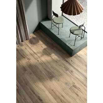 Flaviker Nordik Wood Bodenfliese Gold 20x120 cm - Stärke: 9 mm - GRIP