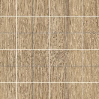 Flaviker Nordik Wood Mosaik Gold 30x30 cm - Stärke: 9 mm