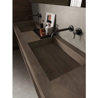 Flaviker Rebel Boden- und Wandfliese Bronze 60x120 cm