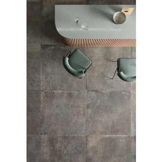 Flaviker Rebel Boden- und Wandfliese Brass 120x120 cm