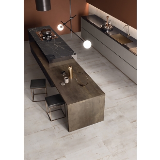 Flaviker Rebel Boden- und Wandfliese White 120x120 cm