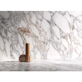 Flaviker Supreme Memories Boden- und Wandfliese Bianco Vagli matt 120x120 cm