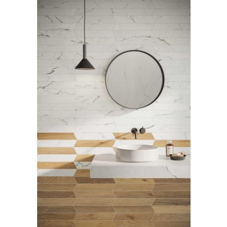 Flaviker Supreme Memories Boden- und Wandfliese Quarzite Luna ANT.3D anpoliert 60x120 cm