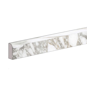 Flaviker Supreme Memories Bianco Vagli Lux Sockel 5,5x120 cm