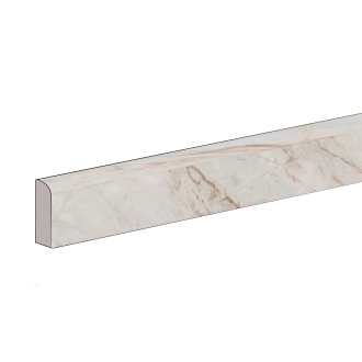 Flaviker Supreme Treasure Sockel Luminous Everose Matt 5,5x120 cm