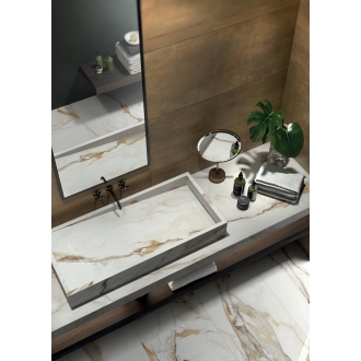 Flaviker Supreme Evo Boden- und Wandfliese Antique White LUX+ 120x120 cm