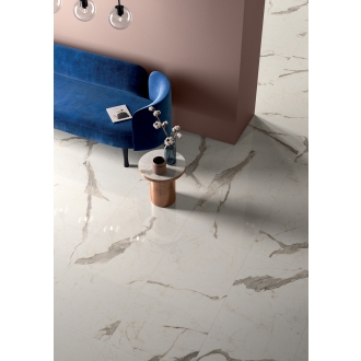Flaviker Supreme Evo Boden- und Wandfliese Statuario Superior LUX+ 120x120 cm