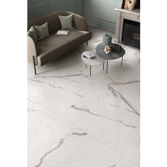 Flaviker Supreme Evo Boden- und Wandfliese Statuario Superior LUX+ 120x120 cm