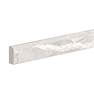 Flaviker Supreme Hedonism Silver Roots NAT Sockel 5,5x120 cm