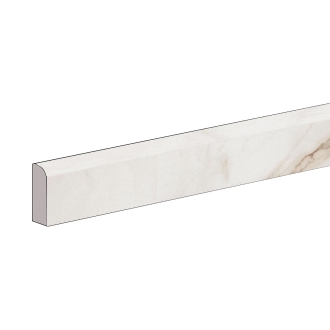 Flaviker Supreme Evo Sockel Calacatta Extra LUX+ 5,5x120 cm