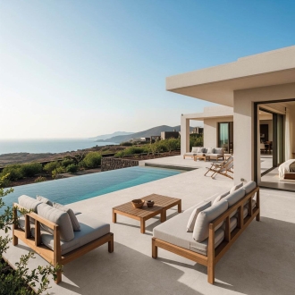 Flaviker Midi Nature Poudre Terrassenplatte 60x120 cm