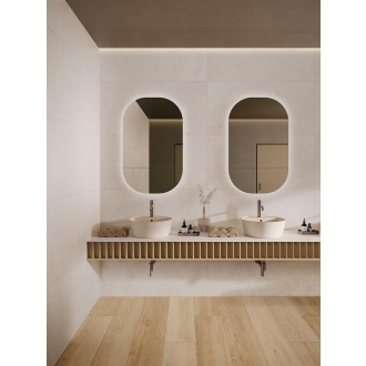 Flaviker Midi Melange Ivoire Boden- und Wandfliese 120x120 cm