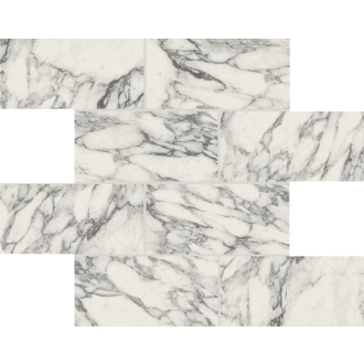 Florim Creative Design Stones & More 2.0 Arabescato White Natural Dekor Muretto 7,5x15 6mm