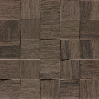 Florim Creative Design Wooden Tile Brown Naturale Mosaik 6x6
