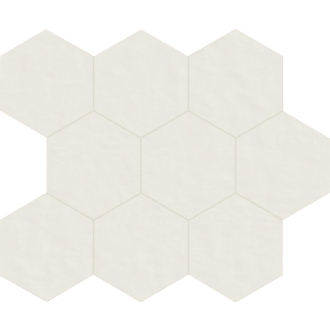 Florim Creative Design Neutra 6.0 01 Bianco Naturale Mosaico B 10x10 cm 6 mm