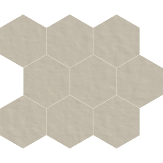 Florim Creative Design Neutra 6.0 02 Polvere Naturale Mosaico B 10x10 cm 6 mm
