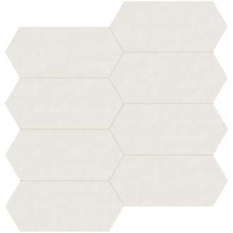Florim Creative Design Neutra 6.0 01 Bianco Naturale Mosaico C 7,5x15 cm 6 mm