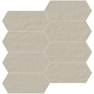 Florim Creative Design Neutra 6.0 02 Polvere Naturale Mosaico C 7,5x15 cm 6 mm