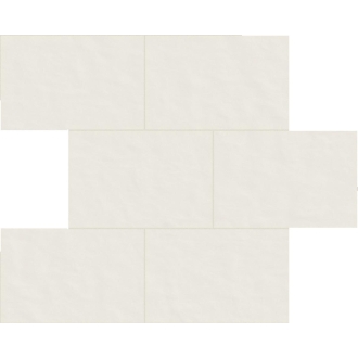 Florim Creative Design Neutra 6.0 01 Bianco Naturale Mosaico E 10x15 cm 6 mm