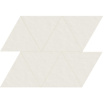 Florim Creative Design Neutra 6.0 01 Bianco Naturale Mosaico F 10x10 cm 6 mm