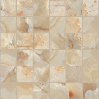 Florim Creative Design Onyx&More Golden Onyx Glossy Mosaik 5x5 cm