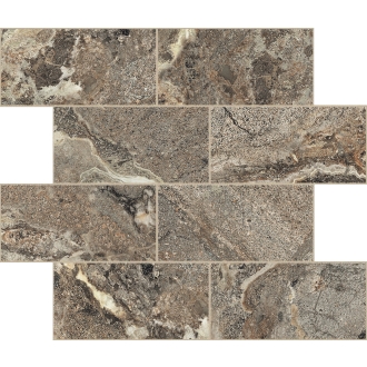 Florim Creative Design Onyx&More Golden Porphyry Strukturiert Dekor Muretto 7,5x15 cm 6 mm