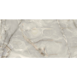 Florim Creative Design Onyx&More Silver Onyx Glossy Boden- und Wandfliese 60x120 cm 6 mm