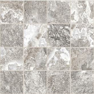 Florim Creative Design Onyx&More White Porphyry Strukturiert Mosaik 7,5x7,5 cm 6 mm