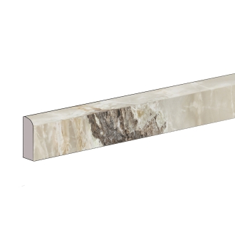 Florim Creative Design Onyx&More Golden Blend Glossy Sockel 4,6x80 cm 6 mm