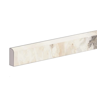 Florim Creative Design Onyx&More White Blend Satin Sockel 4,6x60 cm