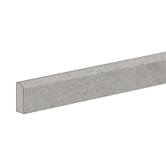 Florim Creative Design Sensi Grey Dust Natural Sockel 4,6x60 cm