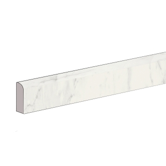 Florim Creative Design Stones & More 2.0 Calacatta Glossy Sockel 4,6x80 6mm