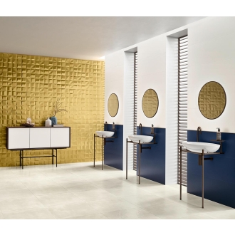 Love Tiles Genesis White Matt 45x120cm Wandfliese