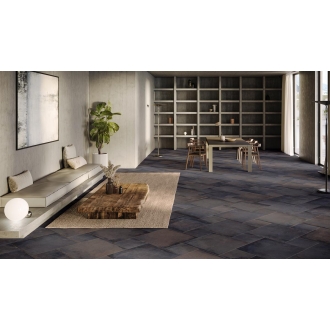 PrimeCollection Heartland Charcoal Wand- und Bodenfliese 30x30 cm