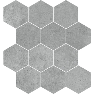 PrimeCollection Heartland Clay Mosaik Esagone 28x32 cm