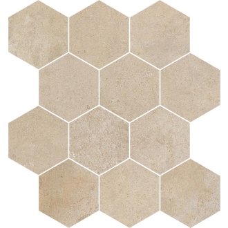 PrimeCollection Heartland Sand Mosaik Esagone 28x32 cm