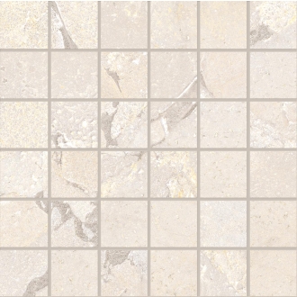 Provenza Unique Intensity Cobblestone White Matt Mosaik 30x30 cm