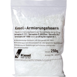Kiesel Armierungsfasern für Servoplan S 111 & Ki 1 250 g Beutel