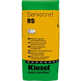 Kiesel Servocret RS Reparatur-Spachtel & Ausgleichsmörtel 25 kg Sack