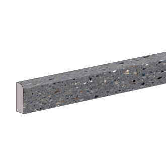 Keope Dolmix Dark Sockel Natural (R9) 7,2x60 cm
