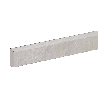 Keope Street Milano Silver Sockel Strukturiert (R10) 7x45 cm
