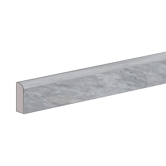 Keope Versilia Nuvolato Grey Sockel Silky 4,6x120 cm