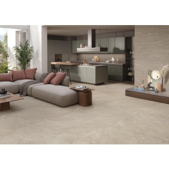 Keope Arke Beige Boden- und Wandfliese ULTRAmatt 60x120 cm