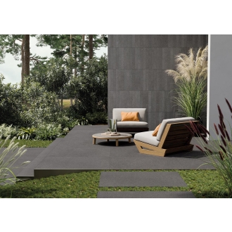 Keope Lavica Anthracite Boden- und Wandfliese ULTRAmatt 60x120 cm