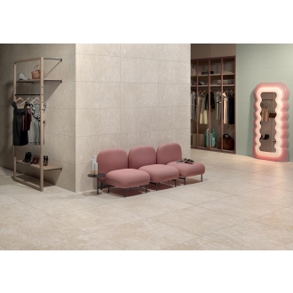 Keope Omnia Venezia Ivory Boden- und Wandfliese ULTRAmatt 40x80 cm