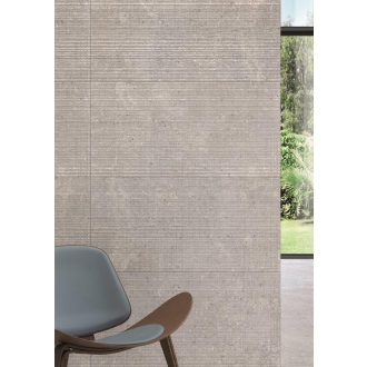 Keope Omnia Devix Greige Boden- und Wandfliese ULTRAmatt 60x120 cm