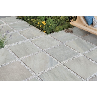 Keope Point Silver Boden- und Wandfliese Strukturiert (R11) 30x60 cm