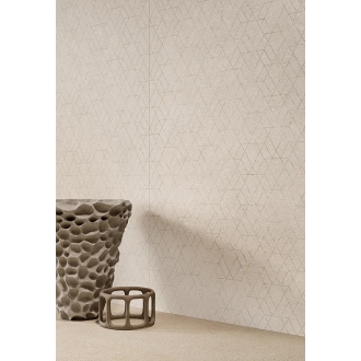 Keope Grace Ivory Dekor Weave Spazzolato (R10) 60x120 cm