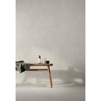 Keope Grace Silver Dekor Weave Spazzolato (R10) 60x120 cm