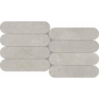 Keope Grace Iron Mosaik Biscuits Spazzolato (R10) 28,5x55,5 cm